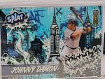 Johnny Damon 1/1 Color Match Baseball Card