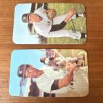 Mel Stottlemyre & Roy White Yankees 1971 Card Lot