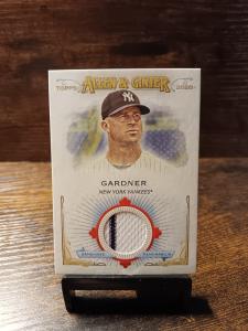 2020 Topps Allen & Ginter Brett Gardner Patch Card