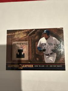 2004 Donruss Bernie Williams #34/50 Spike Card