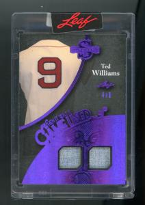 2025 Leaf Spectacular Ted Williams Purple Holo #/8