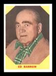 1960 Fleer Ed Barrow #23 Sports Card