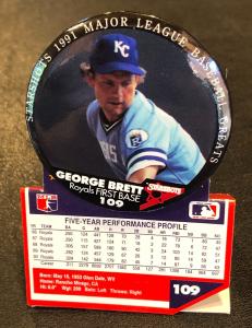 1991 Starshots Baseball Card and Button Pinbacks