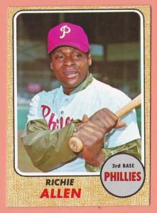 1968 Topps Richie Allen Card #225