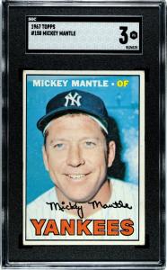 1967 Topps Mickey Mantle Card #150