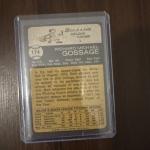 Goose Gossage Vintage Topps Card Lot of 8