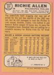 1968 Topps Richie Allen Card #225