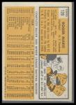 1963 Topps Roger Maris Baseball Card #120