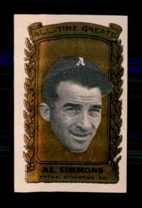 1963 Bazooka Al Simmons #22 Sports Card