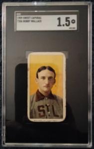 1909 T206 Bobby Wallace Sweet Caporal Card