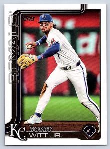 Bobby Witt Jr. Royals 2025 Topps #100 Card