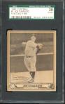 1940 Play Ball Joe DiMaggio Baseball Card SGC 2