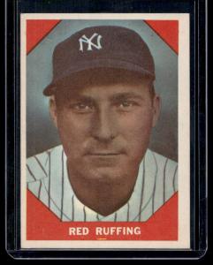 1960 Fleer Red Ruffing Baseball Card #63