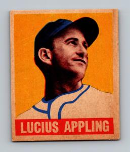 1948 Leaf Luke Appling Hall of Fame Card