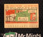 1956 Topps Yogi Berra Baseball Card