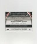 2013 Billy Hamilton Bowman Platinum Auto Relic