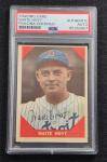 1960 Waite Hoyt Signed Baseball Card