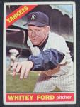 1966 Topps #160 Whitey Ford Baseball Card