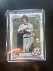2020 Bowman Chrome Anthony Volpe Prospect Card
