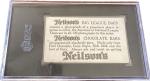 1922 Neilson’s Chocolate Faber White Sox Card
