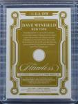 2022 Flawless Dave Winfield Autograph #11/15