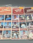 Lot of 4 Sealed 1985 TCMA Baseball Card Sheets