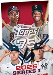 2026 Topps Series 1 Baseball Complete Set Preorder