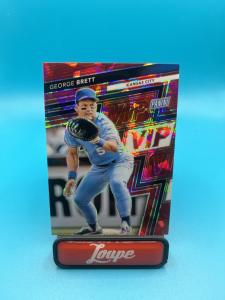 George Brett 2025 Panini The National VIP Red Ice