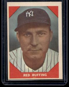 1960 Fleer Baseball Greats Red Ruffing Card
