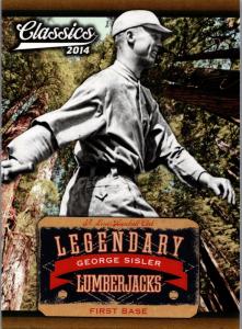 2014 Panini Classics George Sisler #12 Cardinals