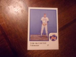 1986 Tidewater Tides ProCards Minor League Single Cards