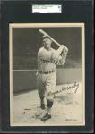 1936 R311 Rogers Hornsby Baseball Card SGC 3