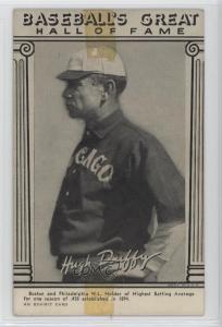 1948 Exhibits Hugh Duffy Baseball Card