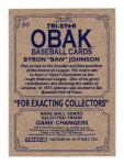 2010 TriStar Obak Ban Johnson Card #80