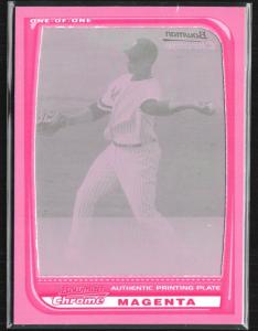 Robinson Cano 2008 Bowman Chrome Magenta Plate 1/1