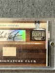 2005 Donruss Mark Teixeira Autographed Game-Used Bat
