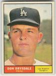 1961 Topps #260 Don Drysdale Baseball Card