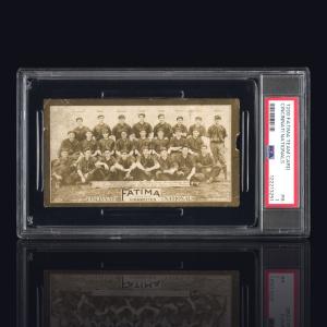 Joe Tinker Cincinnati Reds T200 Fatima Card