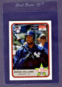 2001 Fleer Platinum Foil Parallel #289 Bernie Williams