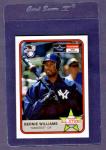 2001 Fleer Platinum Foil Parallel #289 Bernie Williams