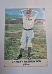 1961 Golden Press Christy Mathewson Baseball Card