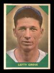 1960 Fleer Lefty Grove Baseball Card #60