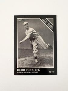 Herb Pennock 1991 Conlon Collection TSN #143 Card