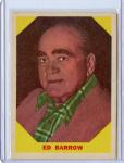 1960 Fleer Ed Barrow Yankees Card #23