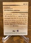 2018 Topps Update Honus Wagner Pirates Card