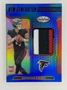 2022 Panini Certified Desmond Ridder Mirror Jersey /99