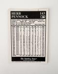 Herb Pennock 1991 Conlon Collection TSN #143 Card