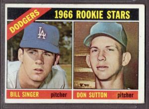 1966 Topps Don Sutton Rookie Card #288