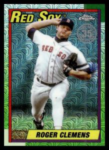 2025 Topps Update Chrome Roger Clemens Card