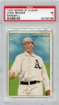 1912 T227 Chief Bender Baseball Card PSA 1